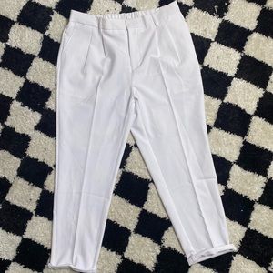White Shein pants